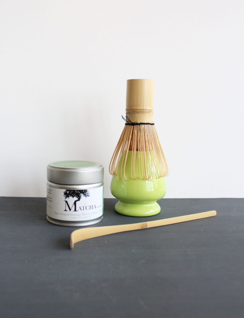 Matcha Klopper Houder Zwart