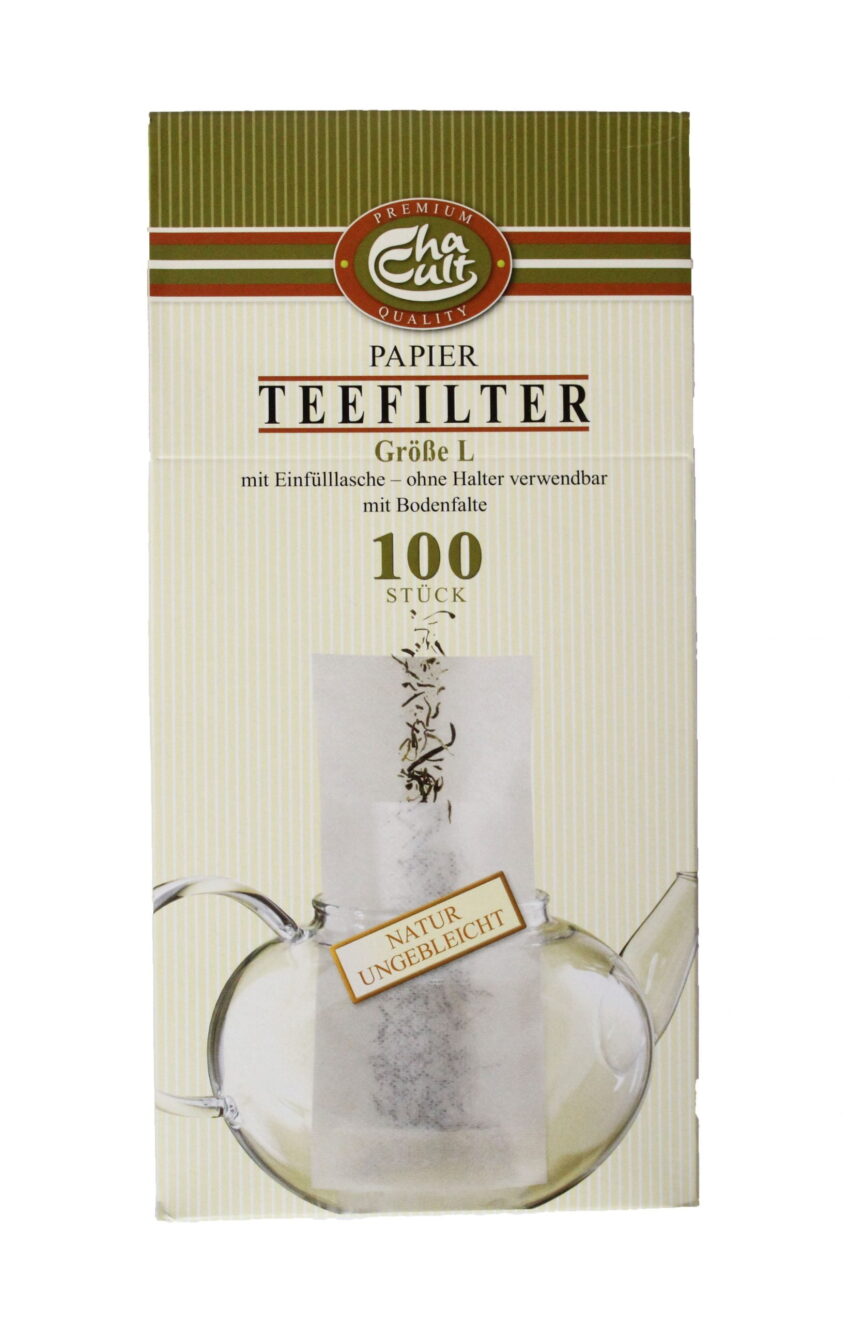 Theefilters Maat L - 100 stuks